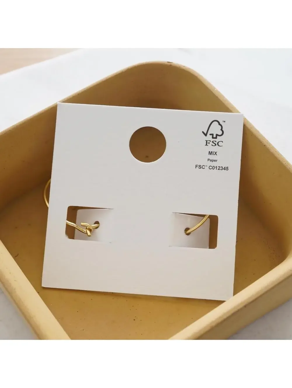 Madewell Sunbeam Charm Hoop Earrings - Picture 4 of 7
